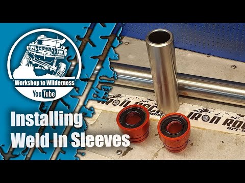 Dana 30 Weld In Axle Sleeves (No Pounding Required)