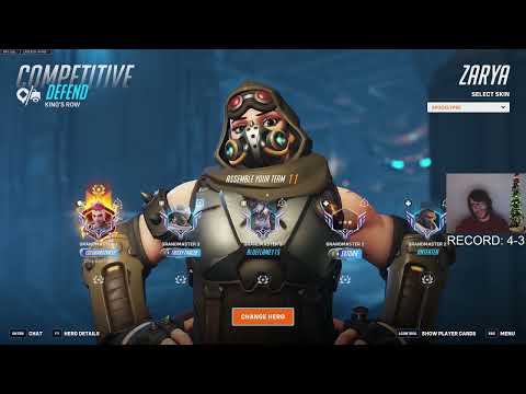 24K DMG! HARBLEU Zarya God Showing His Gameplay Skills OVERWATCH 2 Season 20