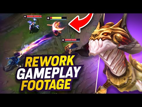 Aurelion Sol Rework - GAMEPLAY FOOTAGE, Skins, Stats!