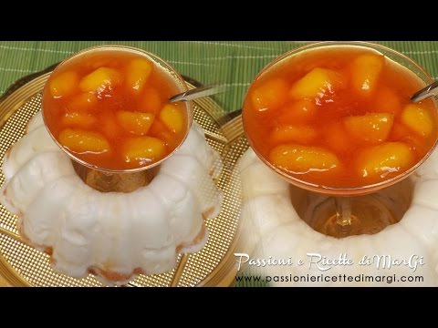 Ciambella gelato di sorbetto al limone con frutta