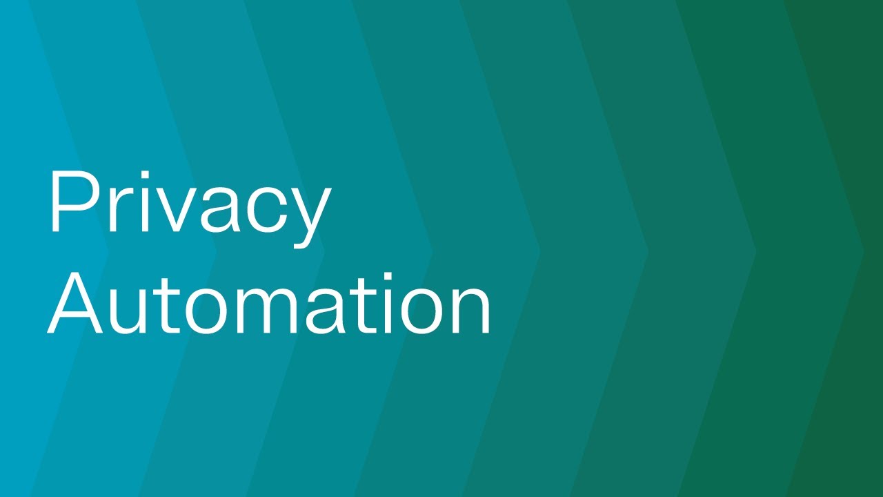 What is OneTrust Privacy Automation solution?