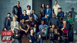 'Thor,' 'Black Panther' Casts Collide for First Marvel Family Photo | THR News