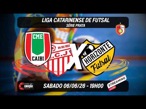 AO VIVO - Caibi/Juventude Futsal x Horizonte Futsal / Liga Catarinense Série Prata