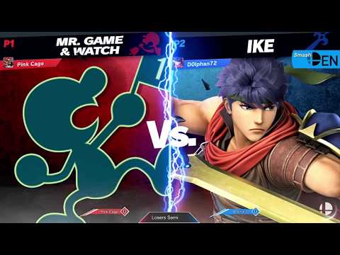 SmashDEN SDS 1: Losers Semi - Pink Cage vs. D0lphan72