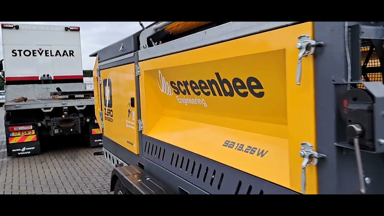 Screenbee 13.26 W Mobile Drum Screener