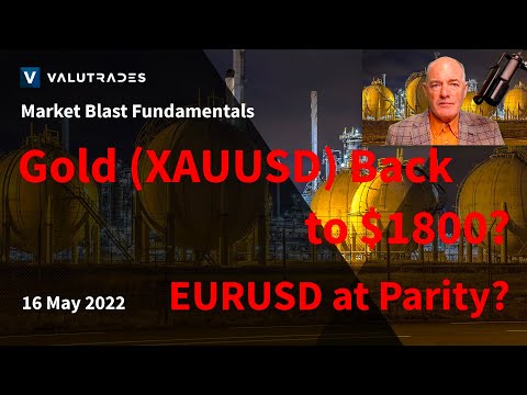 USD Strength Continues.  Gold (XAUUSD) back to $1800? EURUSD Going to Parity?