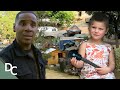 Exploring The Biggest White Slum In South Africa Reggie Yates Outside Man 1 3 DocoCentral