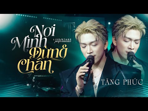 Nơi Mình Dừng Chân - Tăng Phúc Cover | Live Band #TrixieCafe