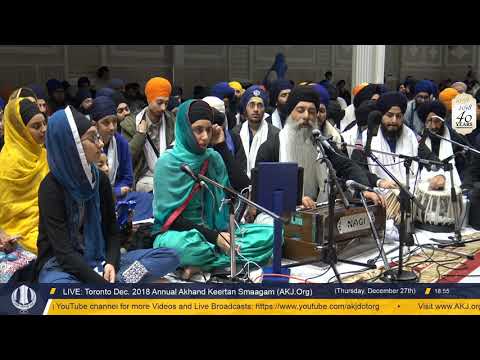 038 Toronto Dec. 2018 - Thursday PM - Bhai Harpreet Singh Jee Toronto