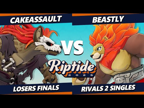 Riptide 2025 LOSERS FINALS - CakeAssault (Forsburn) Vs. Beastly (Zetterburn) Rivals of Aether II - R