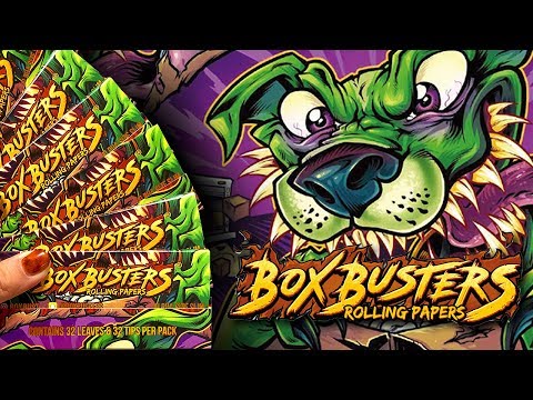 BOX BUSTERS ROLLING PAPERS | KING SLIM SIZE | SAVAGEEEE