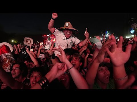 Video Thumbnail: Mexico becomes first nation to reach World Cup knockout stage