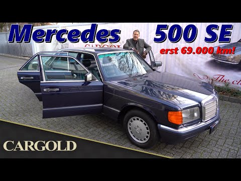 Mercedes 500 SE W126, 1990, erst 69.000 km! Guter Erhaltungszustand, V8
