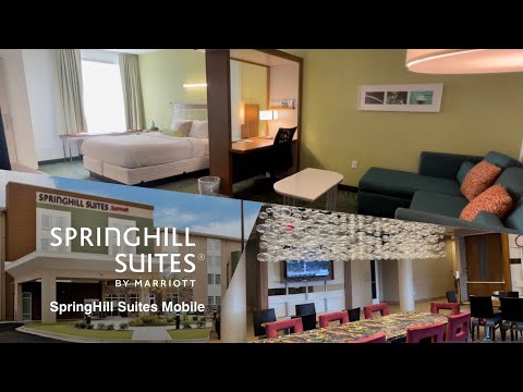 Springhill Suites by Marriott | Mobile, Alabama | Hotel and Room Tour