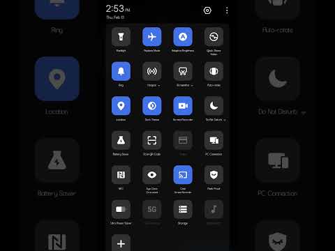 Tecno Camon 30 Pro 5G Control Centre #tecno #camon30pro #hios15 #android15