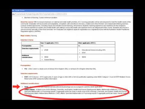 Vtac 101 Course Search