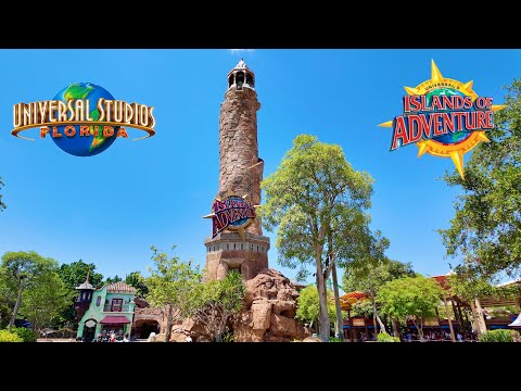 Universal Islands of Adventure Full Walkthrough and Rides | 4K POV