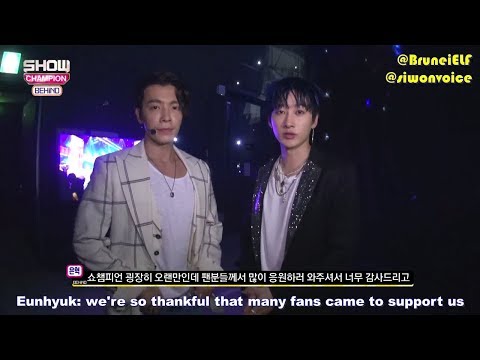 [ENGSUB] 180828 Show Champion behind – Super Junior-D&E 'Bout You