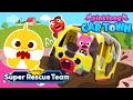 Scaredy Cat Yellow Bus Car Town Series Pinkfong Super Rescue Team