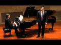 Daniel Bates, tenor sings works by Schumann and ...
