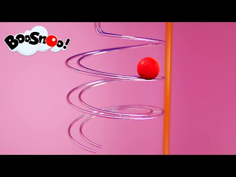 Through the Twist and Turns with Boosnoo | Calming Sensory Videos For Kids
