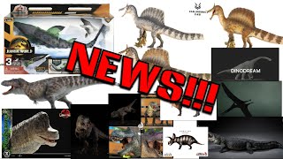 NEWS!!! New Mattel Jurassic World Mosasaurus revealed!!! Hammond Collection at Walmart! & more!!!