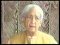 What is the cause of my many failures? | J. Krishnamurti