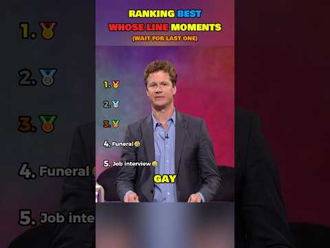 Ranking Best Whose Line Moments Part 27