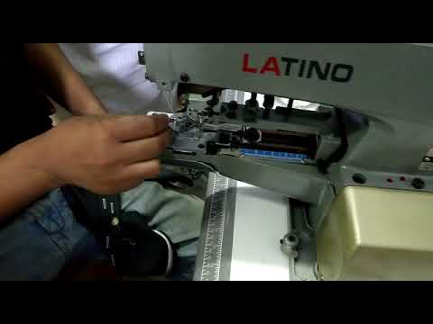 Latino lt-373 button sewing machine, automation grade: semi-...