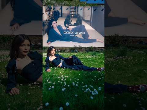 VERGOGNOSO! MI HA COPIATO L’OUTFIT | Shooting con Nicole pubblicità di Armani