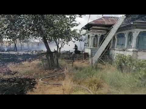 Incendiu de vegetație uscată Pârvu Roșu!