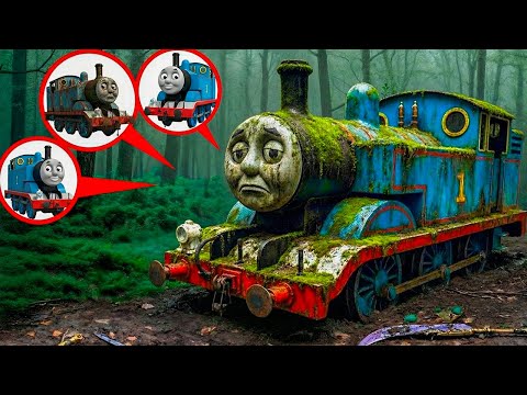 Restoration of Abandoned THOMAS THE TANK ENGINE | Fully Restore a FORGOTTEN TRAIN For 40 Years Ago