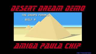 Commodore 64 SID VS Amiga 500 Paula Chip. Desert Dream Demo.