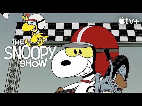 Snoopy Speeds Down The Big Ramp! | The Snoopy Show Clip | Apple TV+