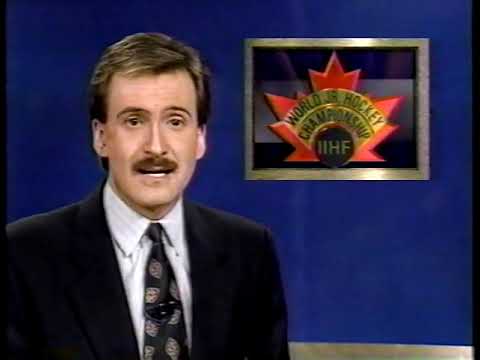 January 3, 1991 TSN Sportsdesk Finland Soviet Union/USSR World Junior Hockey Highlights. Canada WJHC