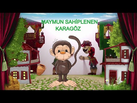 MAYMUN SAHİPLENEN KARAGÖZ ( HAYVAN SEVGİSİ) / EMRE TURANLI