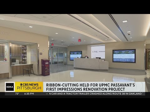 Ribbon cutting held for UPMC Passavant's First Impressions renovation project