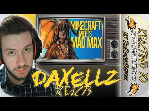 Reacting to TheRussianBadger MINECRAFT MEETS MAD MAX (Crossout)