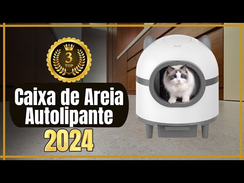 Top 3 Caixas de Areia Autolimpantes para Gatos - Melhores Caixas de Areia Automáticas p/ Gatos 2024