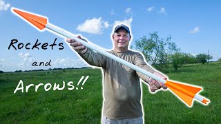 ROCKETS, MISSILES, ARROWS and BOWHUNTING?? (Minds BLOWN 🤯)