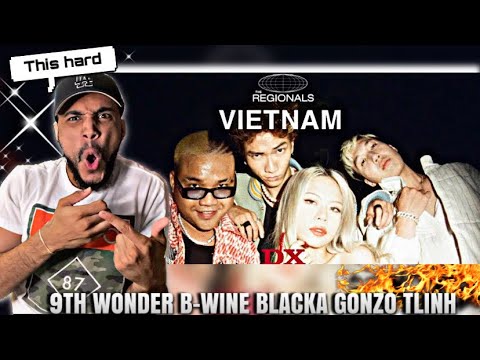 9TH WONDER, B-WINE, BLACKA, GONZO, TLINH | THE REGIONALS: VIETNAM (Official Music Video)REACTION