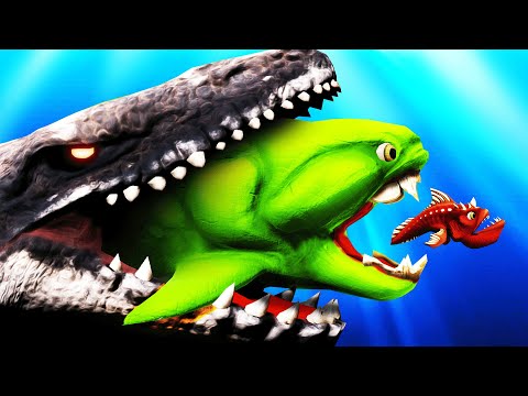 PREHISTORIC SHARK vs FISH