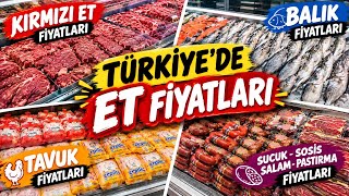 Türkiye'de Et Fiyatları 🍗 Tavuk Fiyatları 🧆 Balık Fiyatları 👉 Sucuk, Salam ve Pa