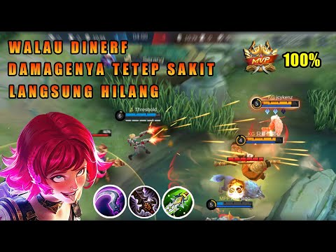 WALAU SUDAH DI NERF BEATRIX MASIH SAKIT BANGET COY | BEATRIX TOP 1 GLOBAL BUILD | MOBILE LEGENDS