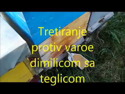 Tretiranje protiv varoe dimljenjem iz tegle