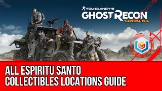 Ghost Recon: Wildlands All Espiritu Santo Collectibles Locations (Cases | Medals | Files | Skills)