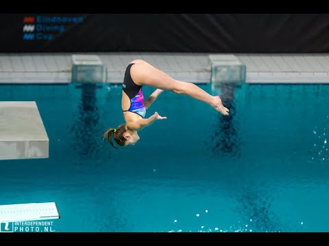 Girls A 3m - Eindhoven Diving Cup 2019 - anna mantegazza Highlights 🇮🇹