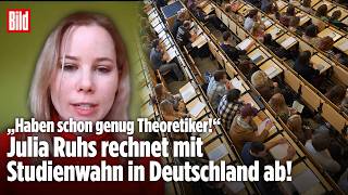 AKADEMIKER IN JOB-NOT: Hat Deutschland zu viele Studenten? | Julia Ruhs – Meine Meinung