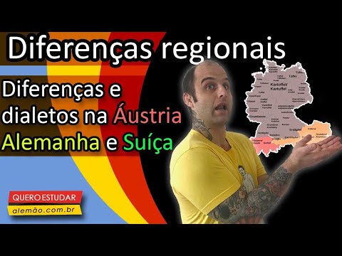 Diferenças regionais e dialetos na Alemanha, Áustria e Suíça