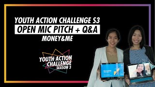Youth Action Challenge S3E32: Pitch/Q&A; money&me